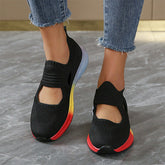Zapatillas deportivas de malla hueca